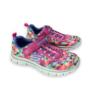 Sketchers Memory Foam Gel Infused Brightly Colored Sneaker